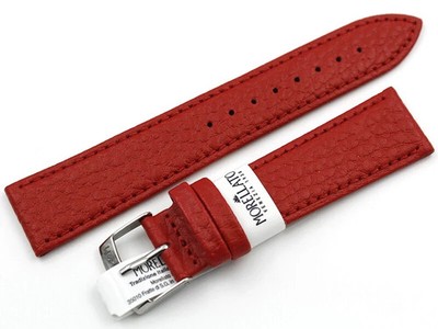 Watch Band Morellato Genuine Leather Red Various Sizes Handmade Made Italy New