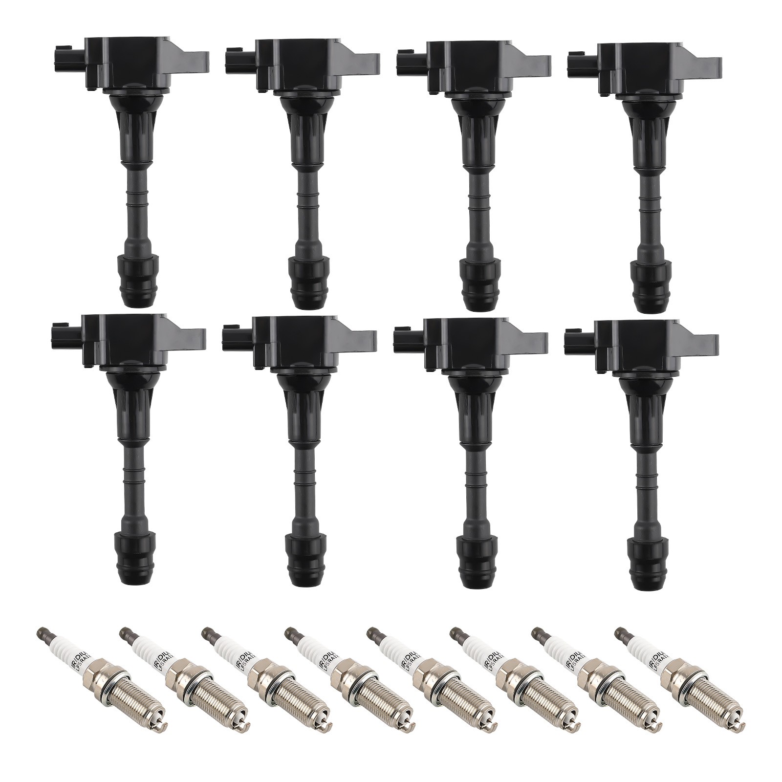 Set of 8 Ignition  Spark Plug For Infiniti QX56 Nissan Armada NV2500 UF551 4469