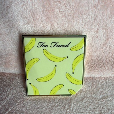 Too Faced Pressed Face Powder Compact Light Yellow Shade Banana