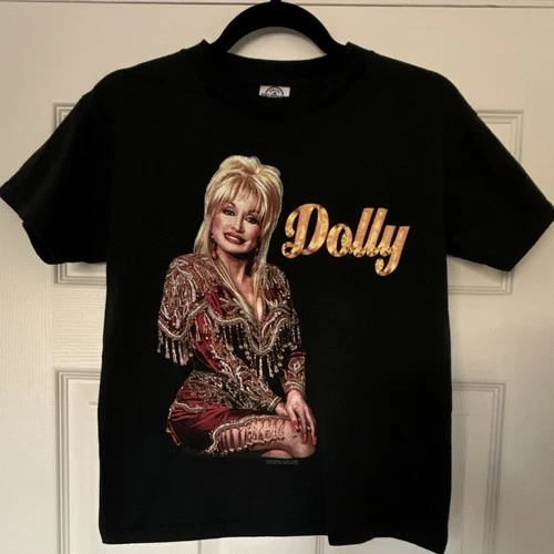 Rare Vintage Y2K Dolly Parton Dollywood Babydoll Tee T 2000s vintage concert t-shirt, vintage, size S, single stitch, B+ condition