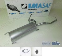 Imasaf ESD Auspuff Endtopf für Daihatsu Hijet II Kasten / Piaggio Porter Kasten