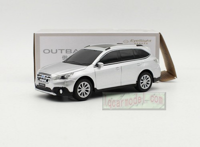 #ad #ad 1 40 Dealer version Subaru Outback Eyesight car toy Plastic silver color $23.39