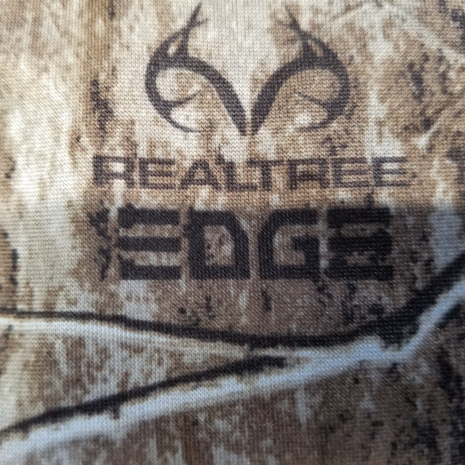 Habit Scent Factor Shirt Mens Medium M Brown Realtree Edge Camouflage Reversible