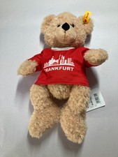 NWT Steiff Bear with Frankfurt T-Shirt Plush Toy