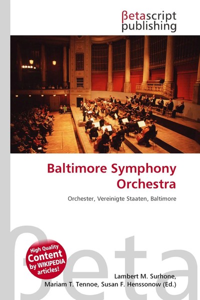 Lambert M. Surhone (U. A.) | Baltimore Symphony Orchestra | Taschenbuch (2026)-image