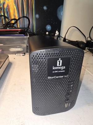 Iomega StorCenter ix2-200 NAS 2x 2TB, Power Adapter Included, Lightly Used