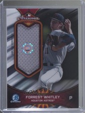 2019 Bowman Chrome 2018 AFL Fall Stars Relics 21/99 Forrest Whitley #AFLR-FW 6fs