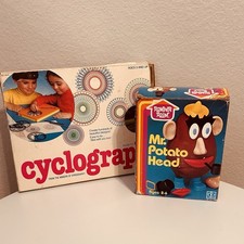 RARE Boxed Vintage Kenner 1982 CYCLOGRAPH Spirograph Romper Room Potato Head