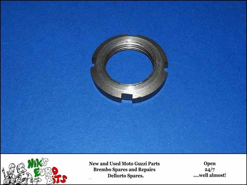 MOTO GUZZI BIG BLOCK KURBELWELLE ZAHNRAD KONTERMUTTER