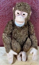 Steiff Jocko Monkey Chimp Chimpanzee 12 Mohair Stuffed Animal Vintage No Tag