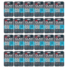 3M CLAW Drywall Picture Hangers [15 lbs.]: (Silver) [120 Hangers]