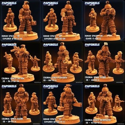 Papsikels Alien Artefakt Entdecker Miniatur