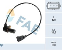 Kurbelwellensensor Impulsgeber Fae 79073 FüR Lancia Brava Marea Fiat Bravo 1 182