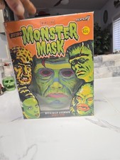 Super7 Frankenstein Green Universal Monsters Retro Mask Adult Size Monster NEW