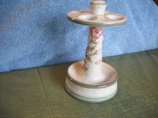 Red Floral Crackle Toothbrush Holder