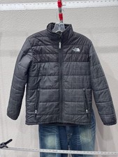 Boys The North face thick Puffy Zip jacket Large L 14 16