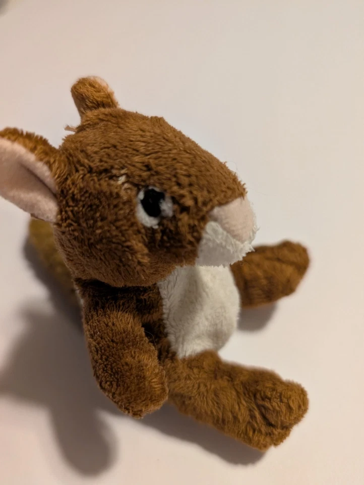 4in Chipmunk Plush Toy K&M Toys - Image 3 of 4