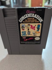 Nintendo Entertainment System NES Classic Concentration Tested Combine Ship