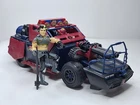 Thunder Machine with Thrasher. 1986 GI Joe Hasbro Vintage Action Figure Vehicle