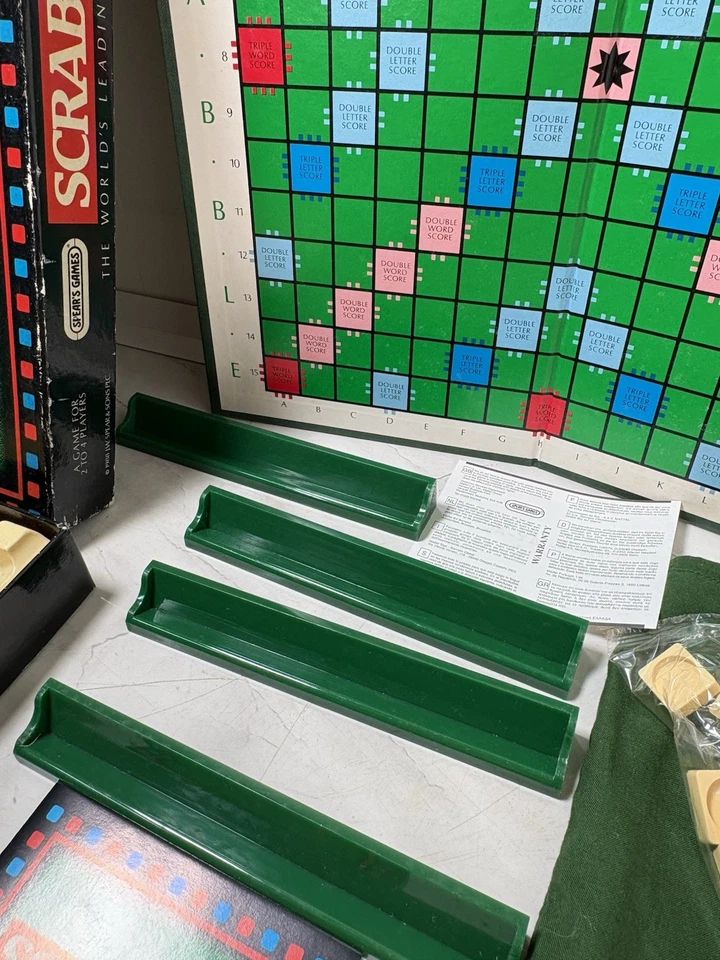 Mattel Scrabble Original Complete Letters Still Sealed - Image 4 of 4