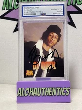 DJ QUIK SIGNED 1991 PREMIER RAP PACK ROOKIE CARD PSA COMPTON LOS ANGELES