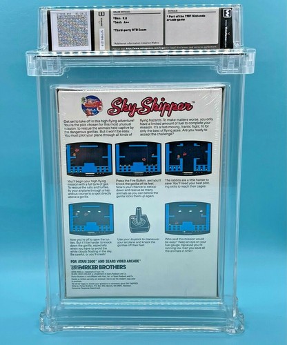 SKY SKIPPER - WATA 9.8 A++ Atari 2600 PERFECT MINT COPY - Rare - NEW - Picture 2 of 8