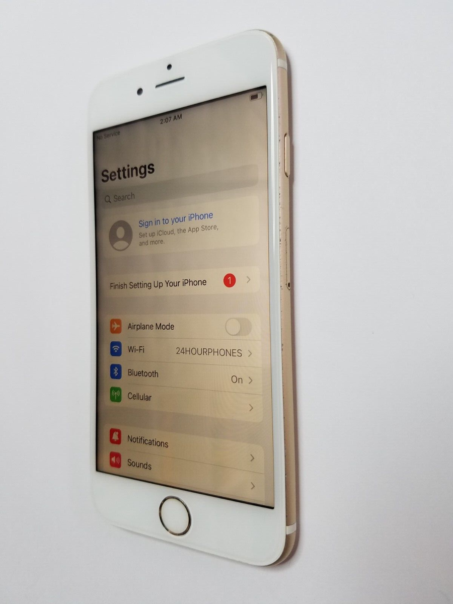Factory Unlocked Apple iPhone 6S White Gold 64GB IOS Cell