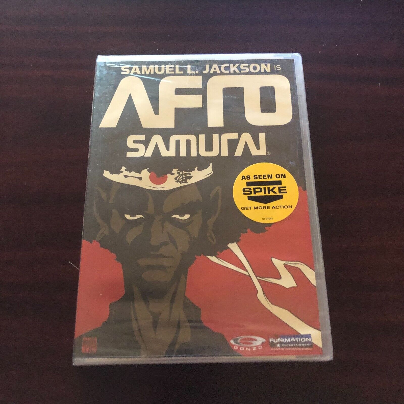 Afro Samurai DVD Samuel L. Jackson 704400079825