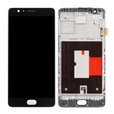 LCD Display Touch Screen Digitizer Frame Assembly For Oneplus 3 3T A3000 A3003