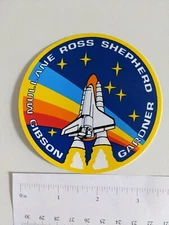 SPACE FLIGHT NASA STICKER DECAL STS-27 SPACE SHUTTLE ATLANTIS MISSION