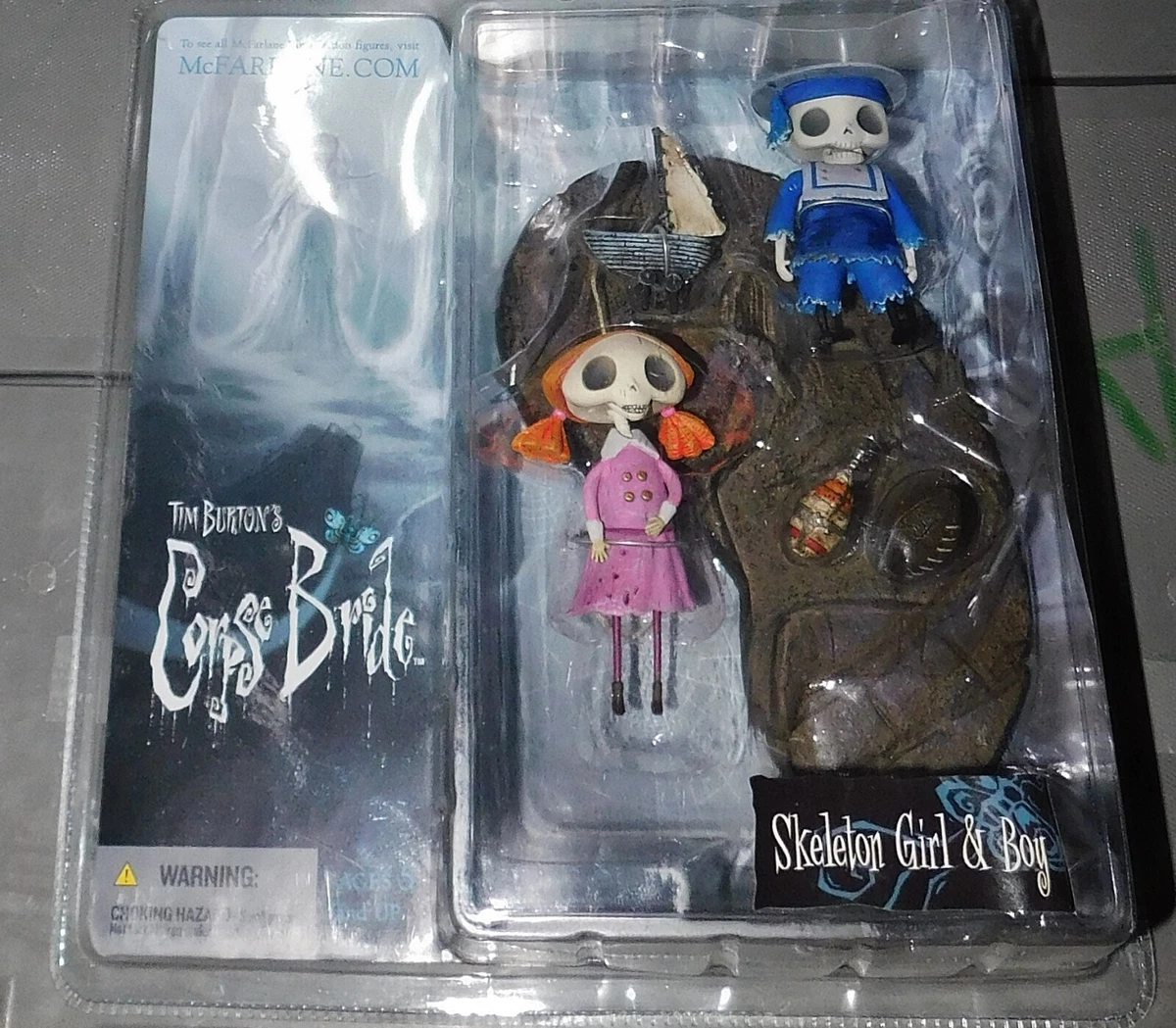 McFarlane Toys Skeleton Corpse Bride TV, Movie & Video Games
