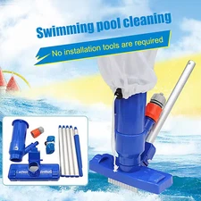 Upgraded Handheld Pool Vacuum for above Ground Pool - Swimming Pool Jet Cleaner