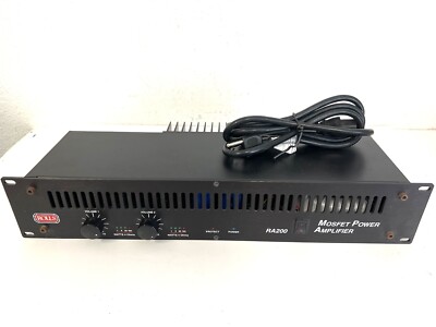 Rolls RA200 Mosfet Power Amplifier WORKS GREAT | eBay