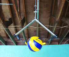 Volleyball Spike Trainer. Basketball systems and the garage