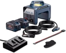 Azzy Lithium Battery Powered 165 amp Stick Welder IGBT LCD Digital Display 9lb