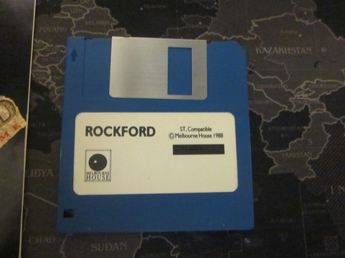 Gioco Atari ST ROCKFORD completamente testato da Melbourne House 520 1040 - Foto 7 di 9