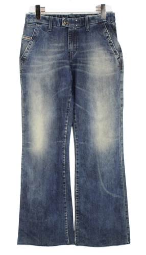 Jean Capri Femme Silver Jeans Taille M Argenté Délavé Medium - Neuf étiquettes