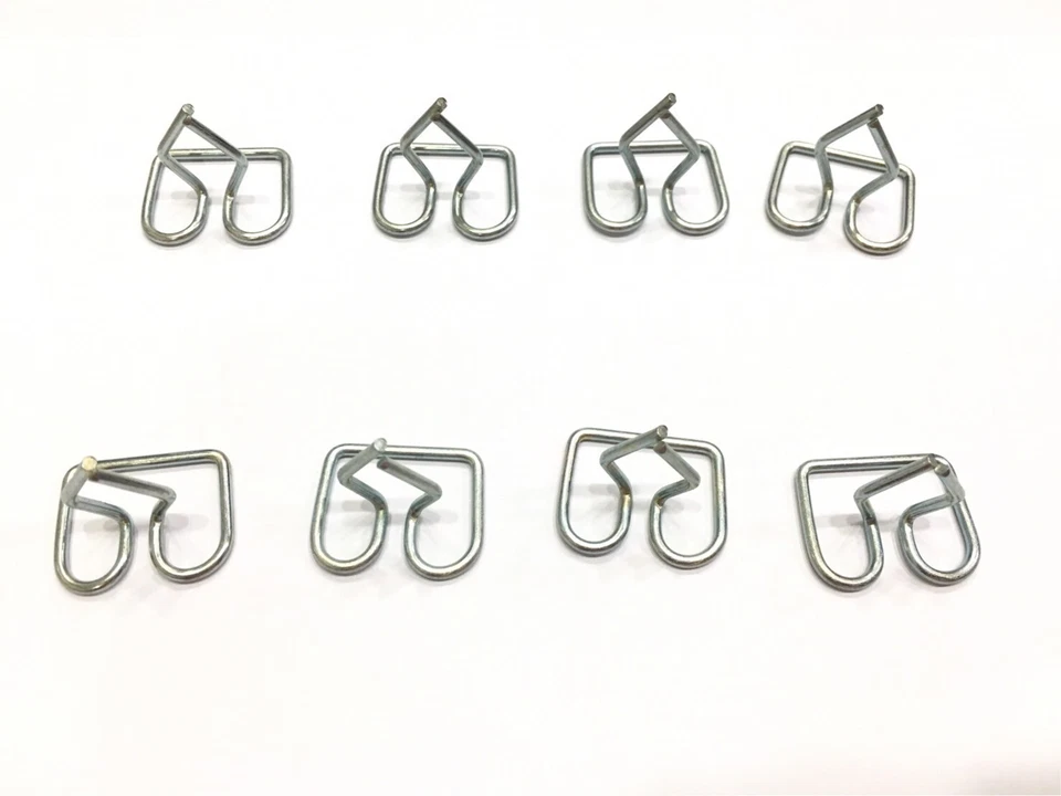 Iron Buckle Clips for Mercedes W113 280SL 63-71 Lower Body Side Molding use 8pcs - Imagem 2 de 4