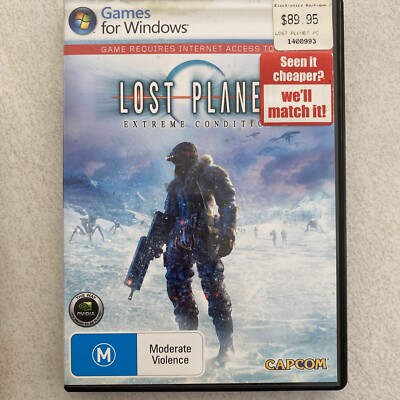 Lost Planet Extreme Condition PC Game - Windows - Complete With Manual
