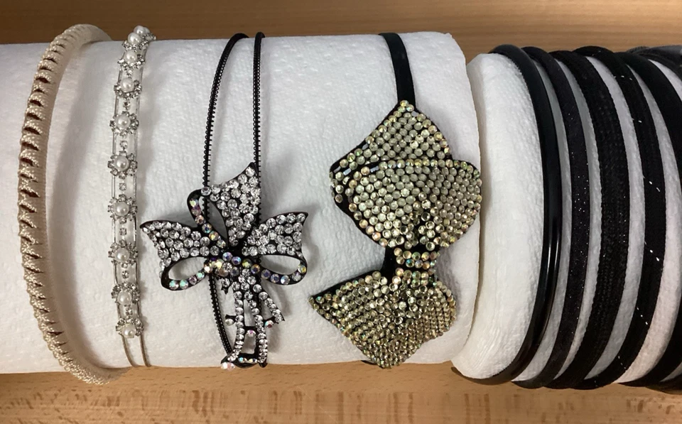 Mujer Diadema Ancha Banda para el Cabello Aro Lotes Prendas para la Cabeza Accesorios LOTE 22 Foto 4 de 4