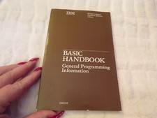 VTG 1984 IBM Basic Handbook General Programming Information