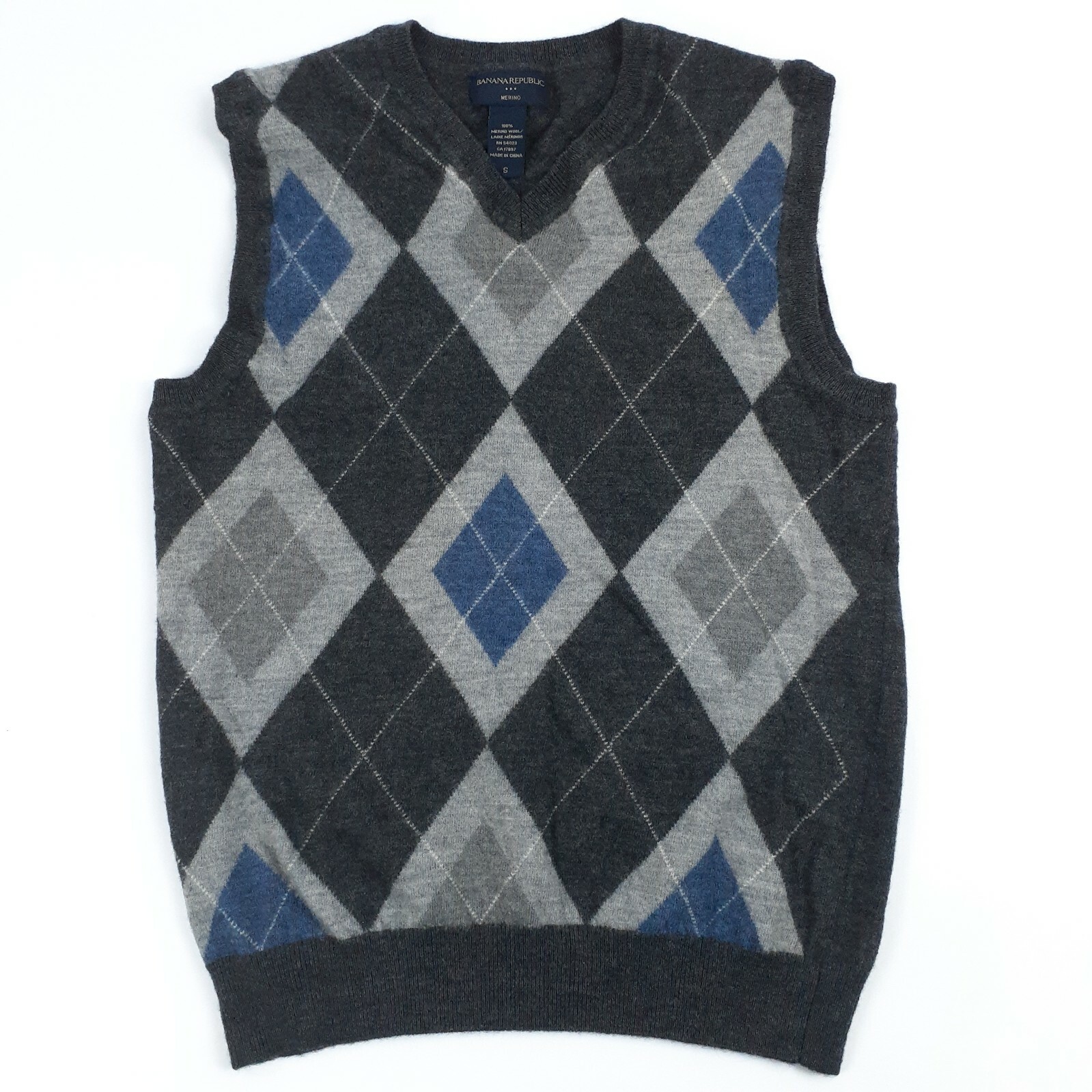 Banana Republic Sweater Vest Mens S 100 