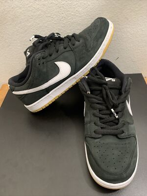 Nike SB Dunk Low Pro Black/White/Gum CD2563-006 Men Sz 11.5 No Box