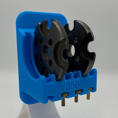 Placa de carcasa y soporte de pasador localizador compatible con Dillon RL550 Reloader 550 - Imagen 2 de 4