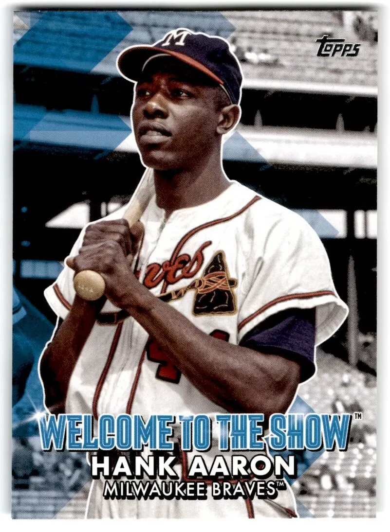 13 topps tier one Hank Aaron ローズインクAU/25