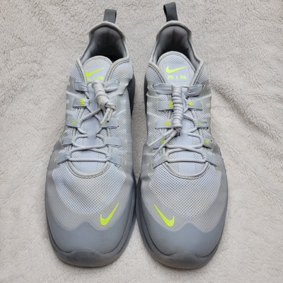 NIKE Air Max AXIS Pure Platinum Grey/Neon-Volt/Cool Grey 