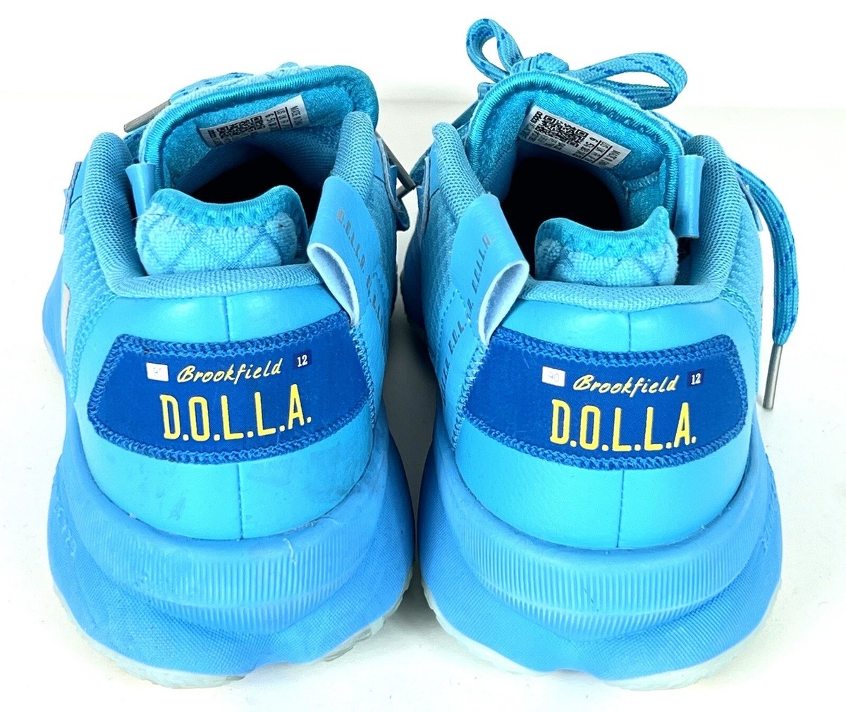 Adidas Dame 8 DOLLA Blue Basketball Shoes GY6465 Mens 12‎ Bounce Pro Sneakers adidas Dame 8 “Young Dolla” Style Code：GY6465 Nickname  main image 3