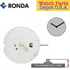 Genuine Ronda 782 or 783 Quartz Watch Movement (Multiple Variations)