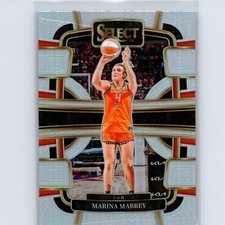 2024 Panini WNBA Select Marina Mabrey Concourse #95 Silver Prizm Connecticut Sun