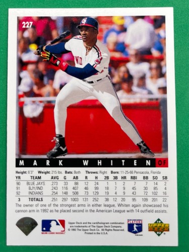 1993 Upper Deck Baseball *CHOOSE YOUR CARD/FINISH YOUR SET* #1-250 NM - Picture 158 of 180